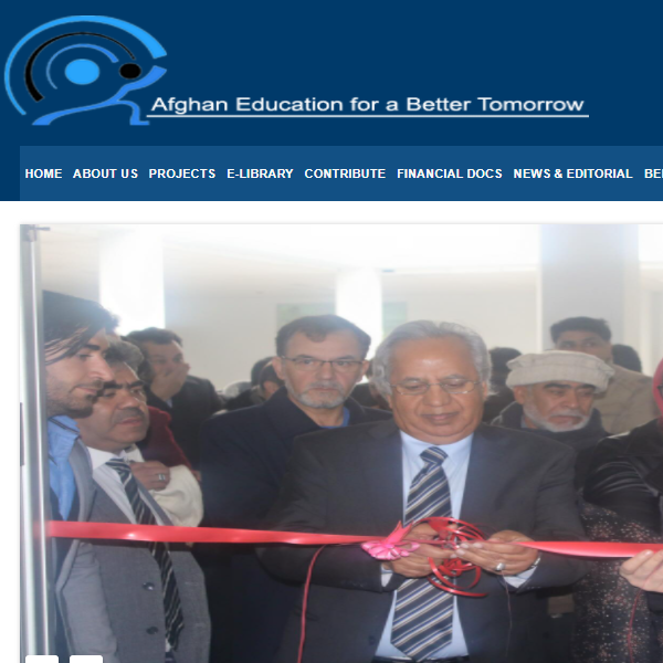 Afghan Organization in California - Afghan Education for a Better Tomorrow